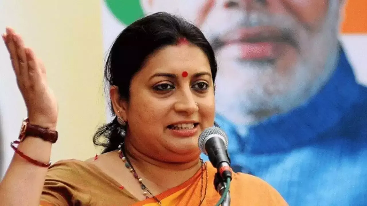  Smriti Irani argues menstruation is not a 'disability,' rather an excuse to limit equal possibilities