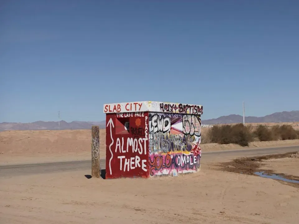  Explore life in Slab City, where there are no laws and no taxes