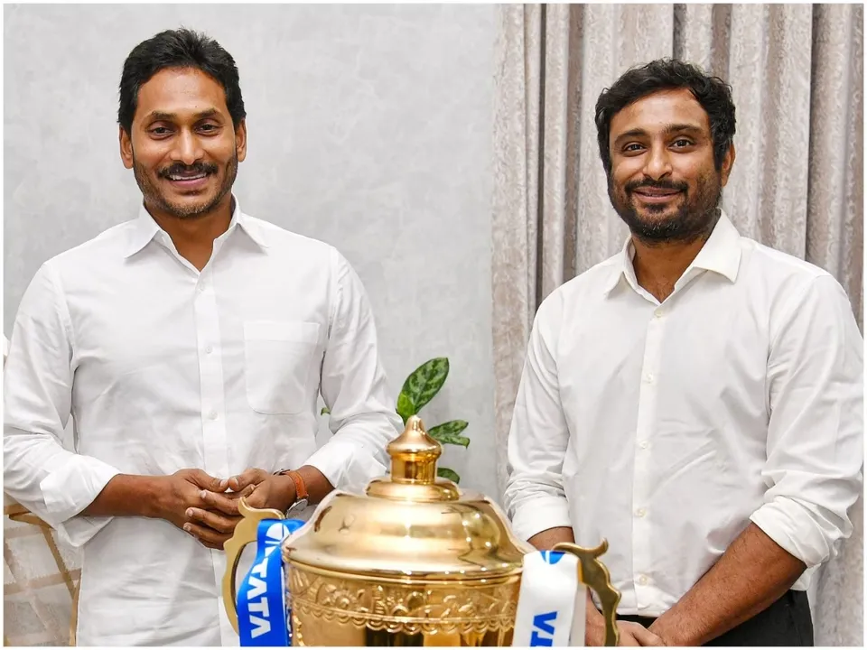  Former cricket player Ambati Rayudu joins the YSR Congress Party