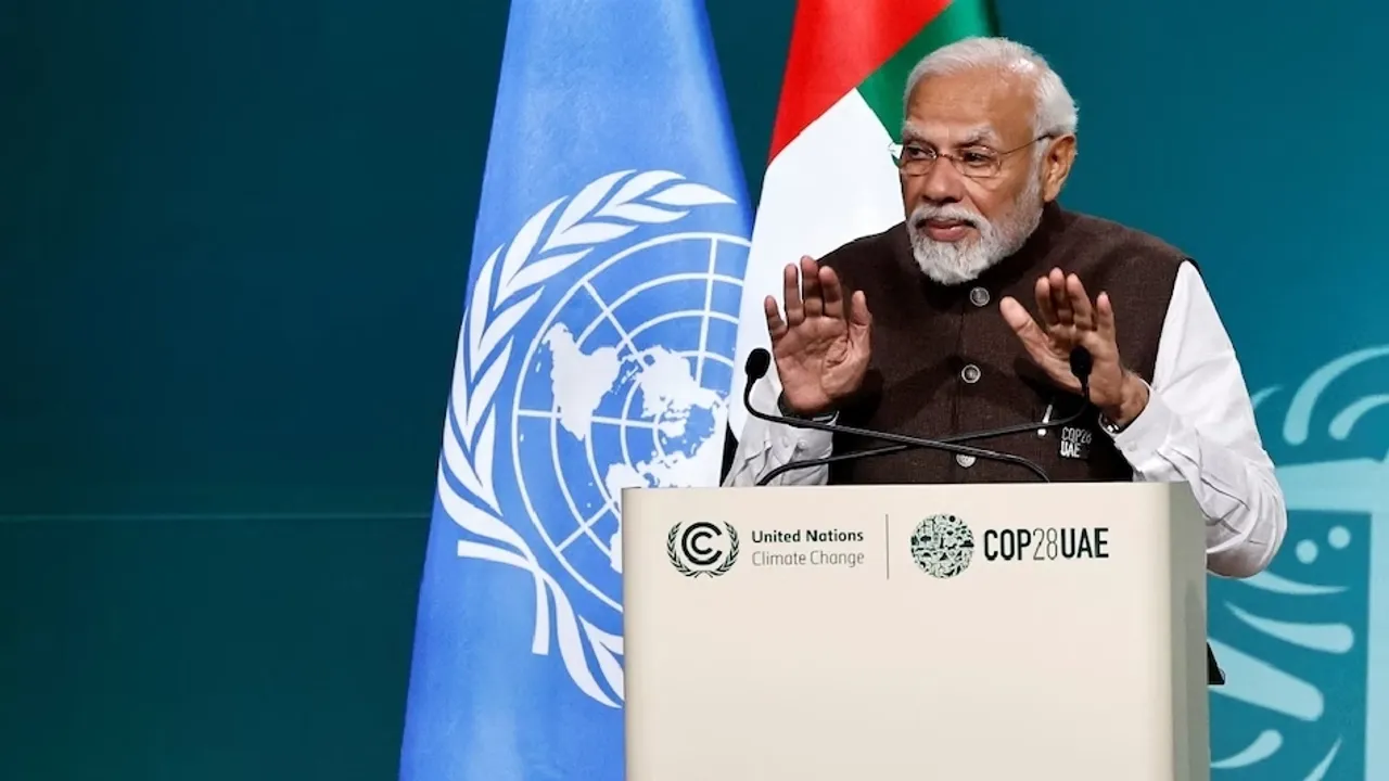  PM Modi suggests to host COP-33 in India in 2028