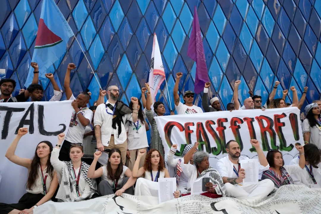  Unusual occurrence: While public protests remain rare in the UAE, surprising exception granted for COP28