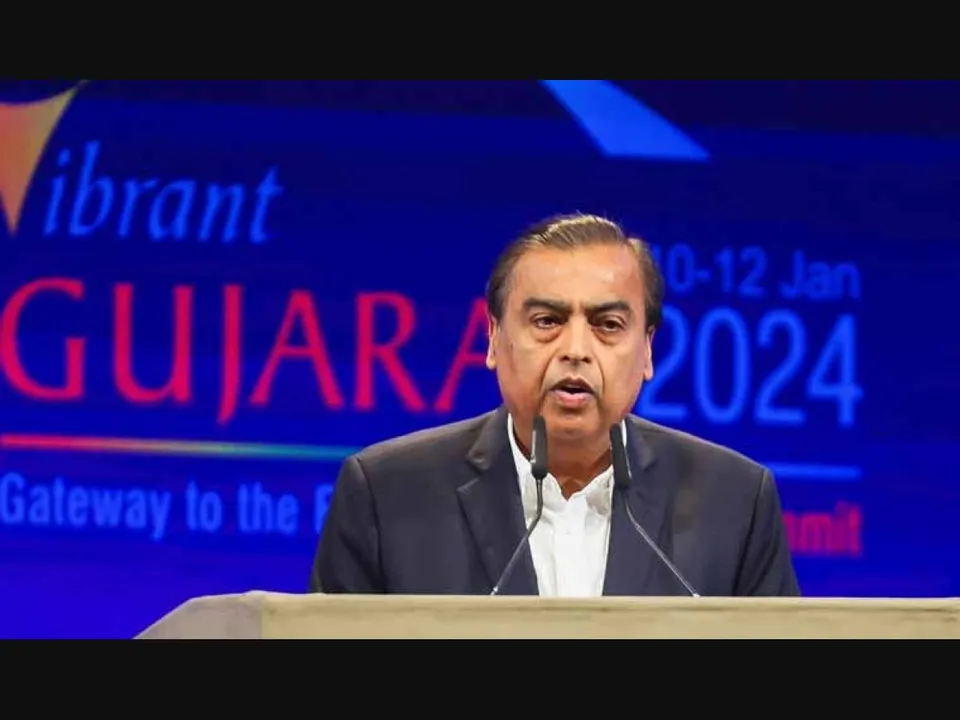  Reliance Chairman Mukesh Ambani hails PM Modi as Global Leader at Vibrant Gujarat Summit