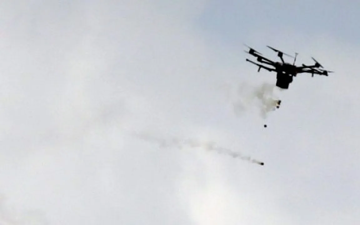  Haryana Police makes history with drone-deployed tear gas during protests