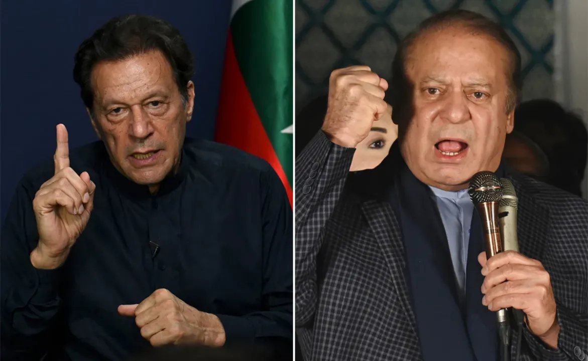  No result even after vote count: Nawaz Sharif and Imran Khan both declare victory in elections