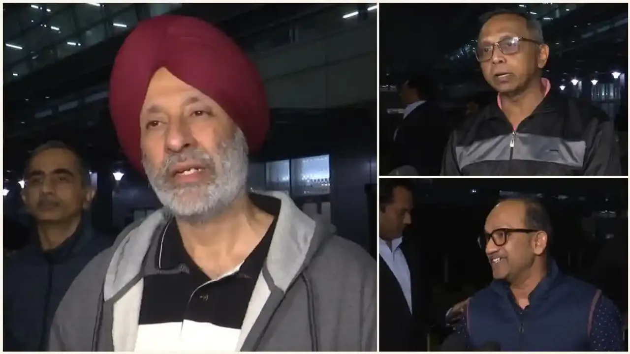  Freed Navy veterans praise PM Modi and chant 'Bharat Mata Ki Jai' as they return home