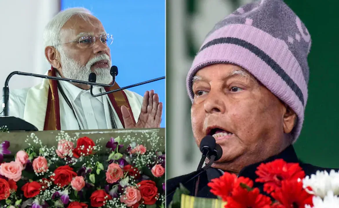  PM Modi hits back at Lalu Yadav with ‘140 crore people are my family’