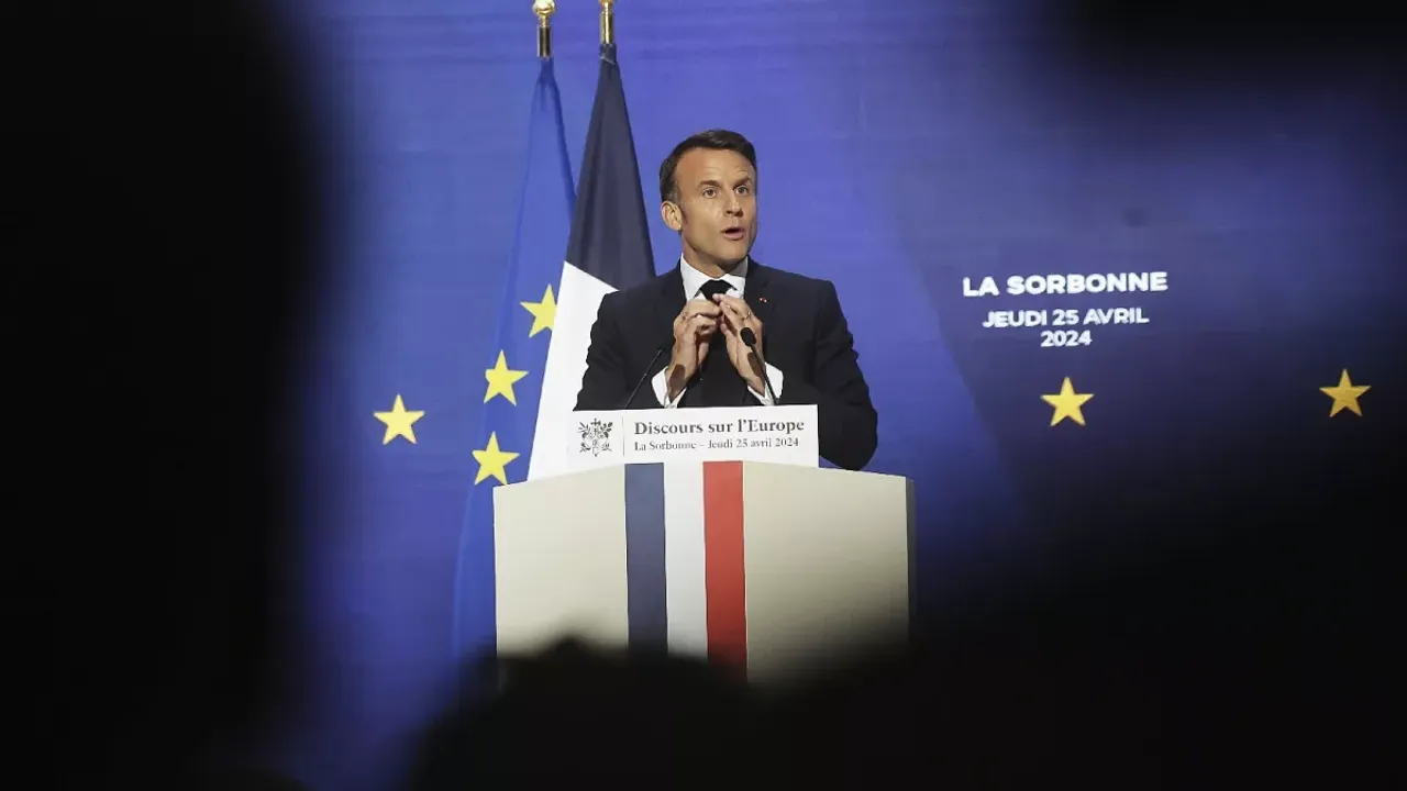  'Europe is mortal,' Macron warns as he calls for more EU unity and sovereignty