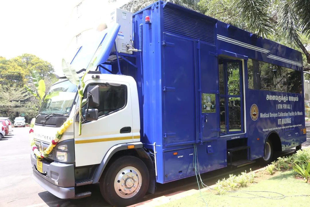  Mobile revolution: IIT Madras' medical devices calibration facility on wheels