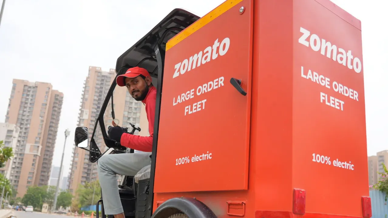  Zomato institutes a "Large Order Fleet" for group catering