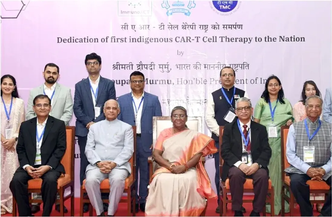  President Murmu introduces India's first-ever homegrown cancer gene therapy