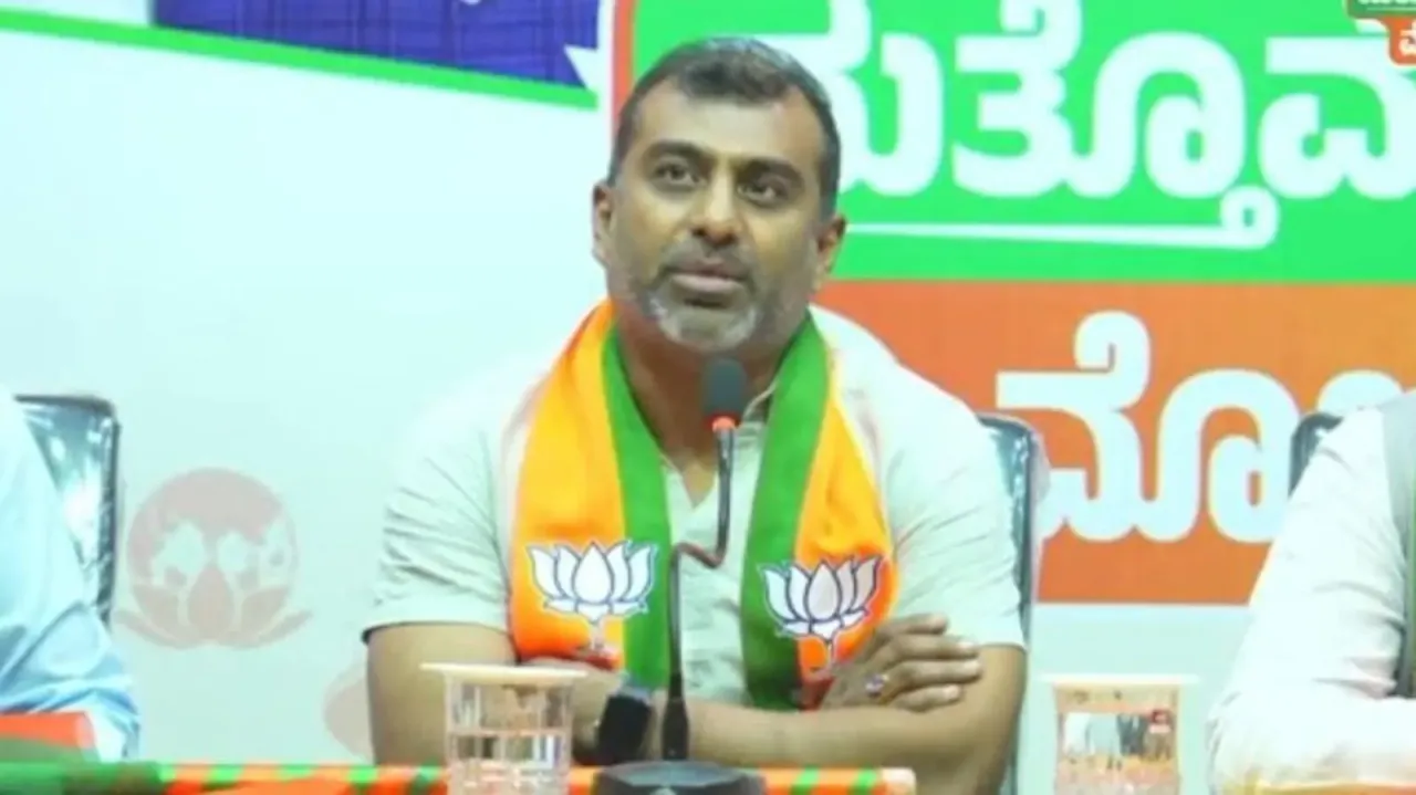 Karnataka Congressman Who Walked Rahul Gandhi's Entire Bharat Jodo Yatra Joins BJP