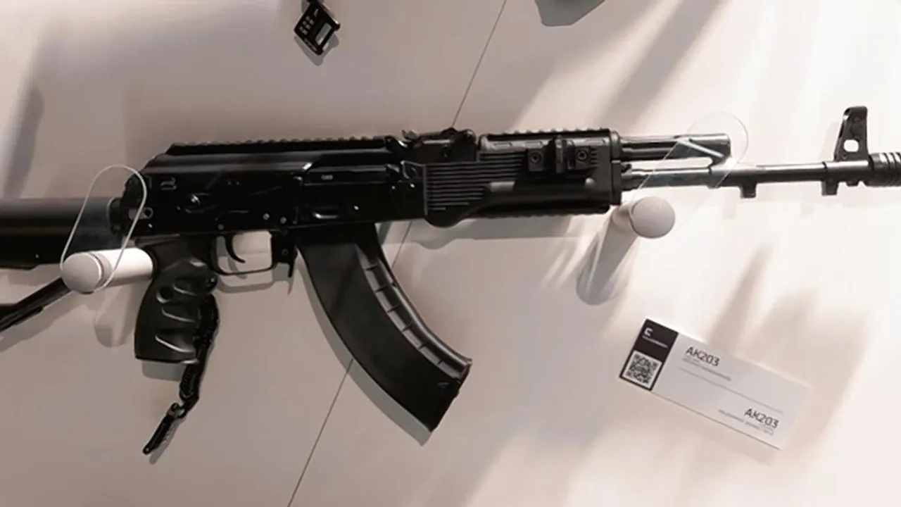  Indian Army receives 27,000 locally manufactured AK-203 assault rifles