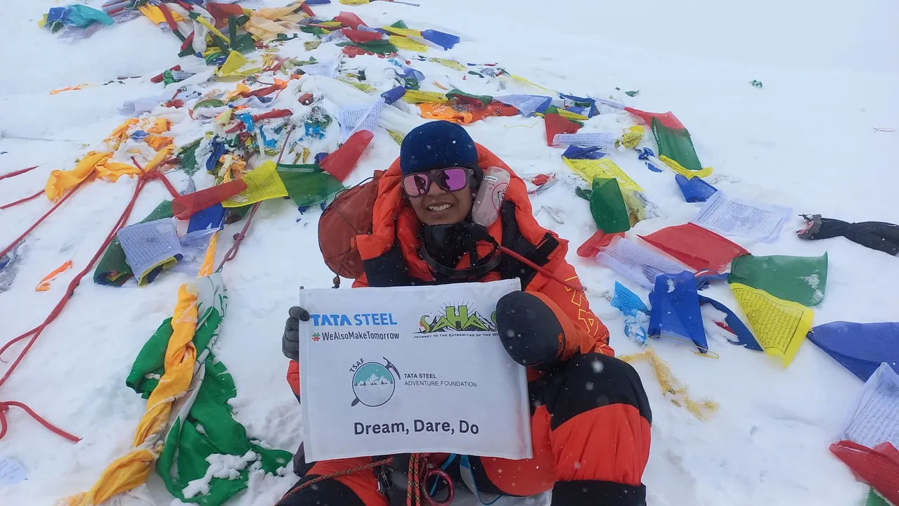  16-year-old Kaamya becomes youngest Indian to summit Everest from Nepal Side