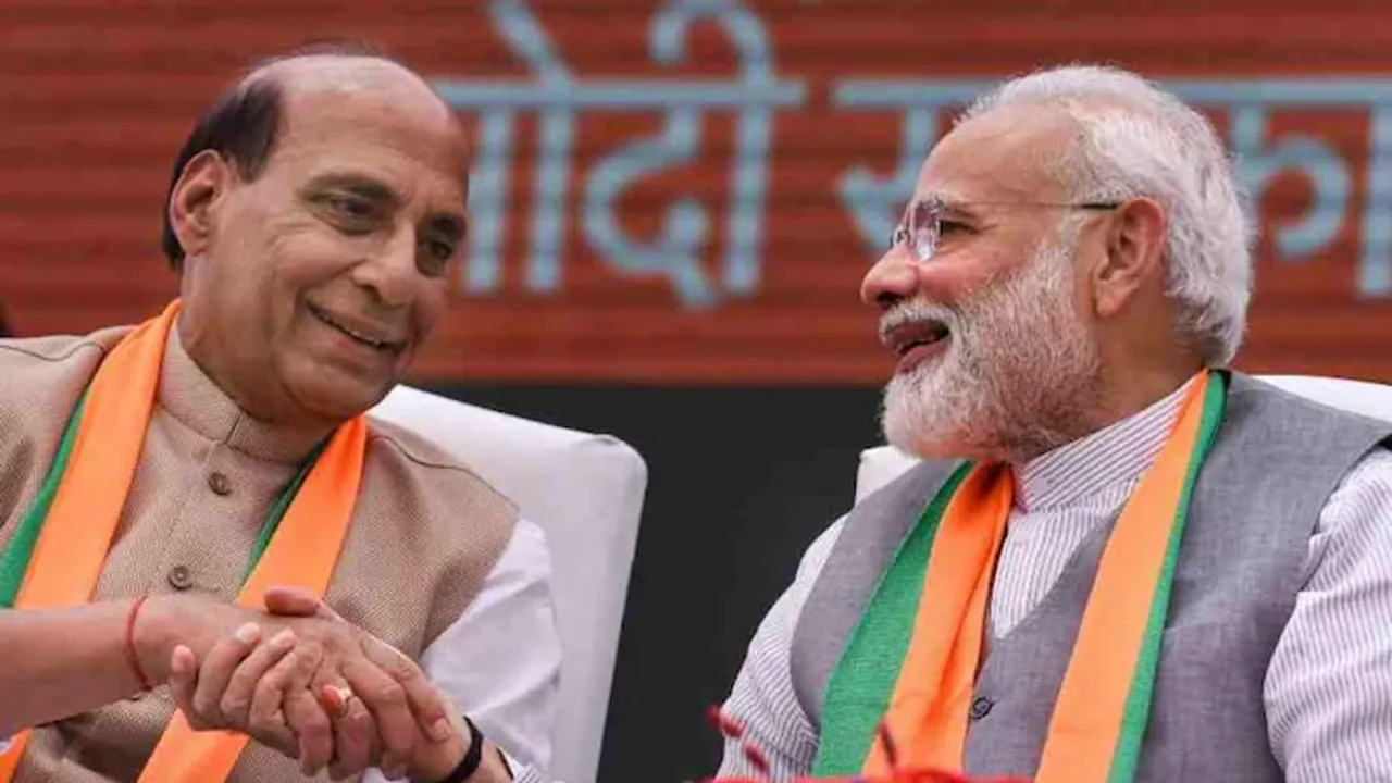  Rajnath Singh addresses PM candidate speculation for 2024, 2029 after Arvind Kejriwal's remark
