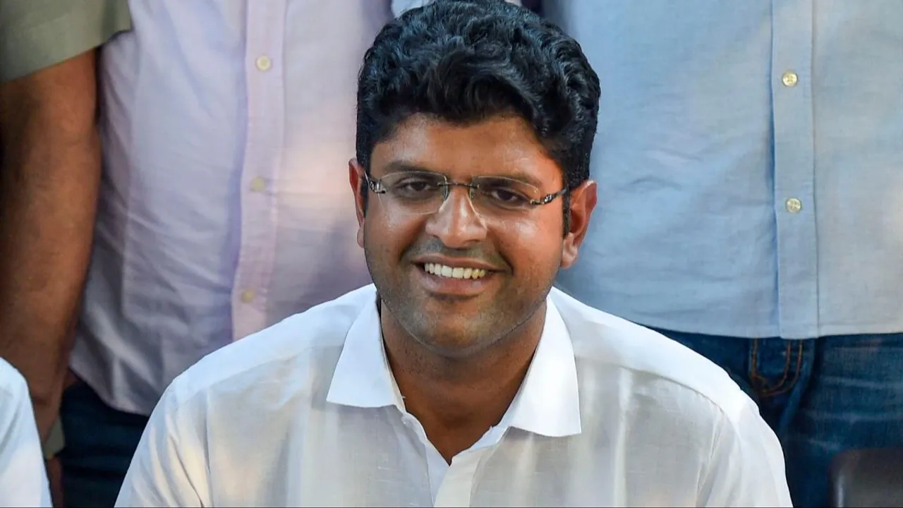  JJP's Dushyant Chautala demands floor test in Haryana's legislative assembly