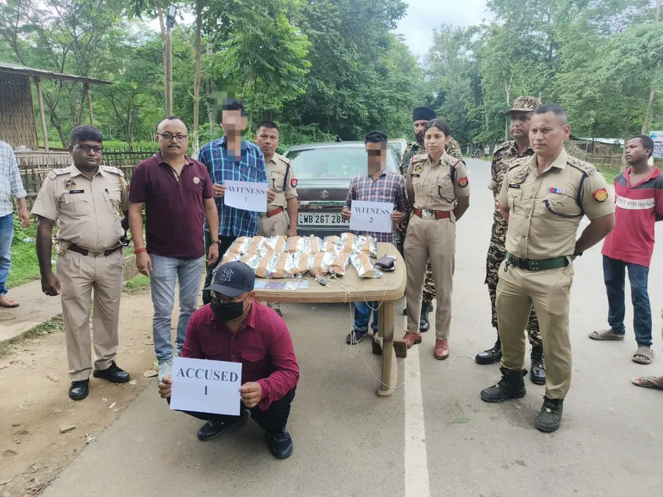  Assam Police Seize Drugs Worth ₹48 Crore in Sivasagar and Karbi Anglong, Three Arrested in Separate Operations