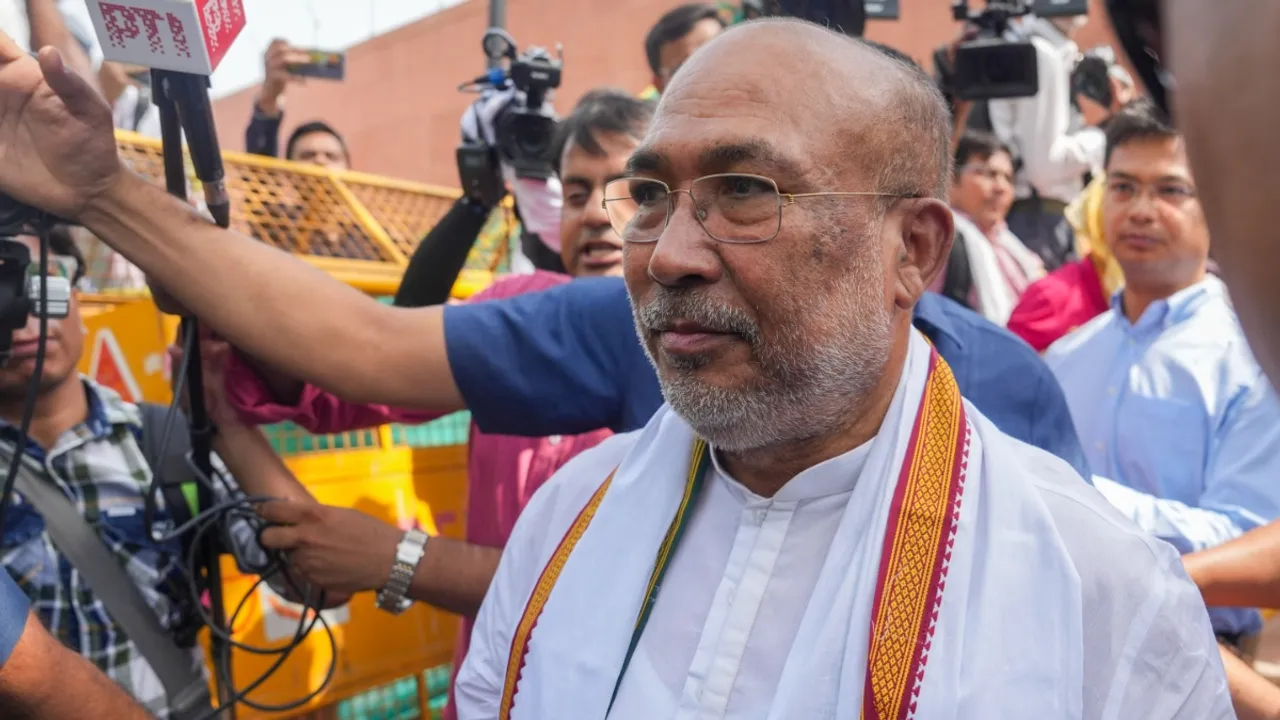  Militants ambush Manipur CM Biren Singh's security convoy, injuring one