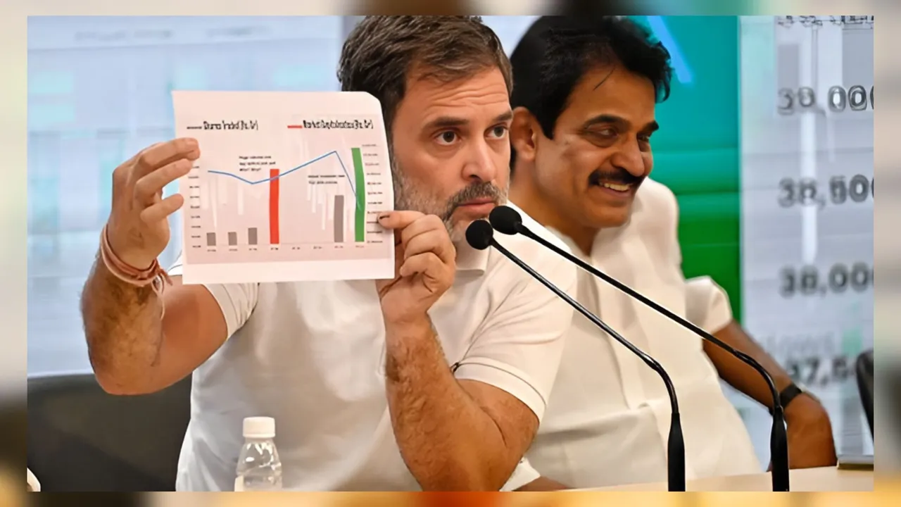  Rahul Gandhi alleges BJP's involvement in 'biggest stock market scam': Demands JPC probe