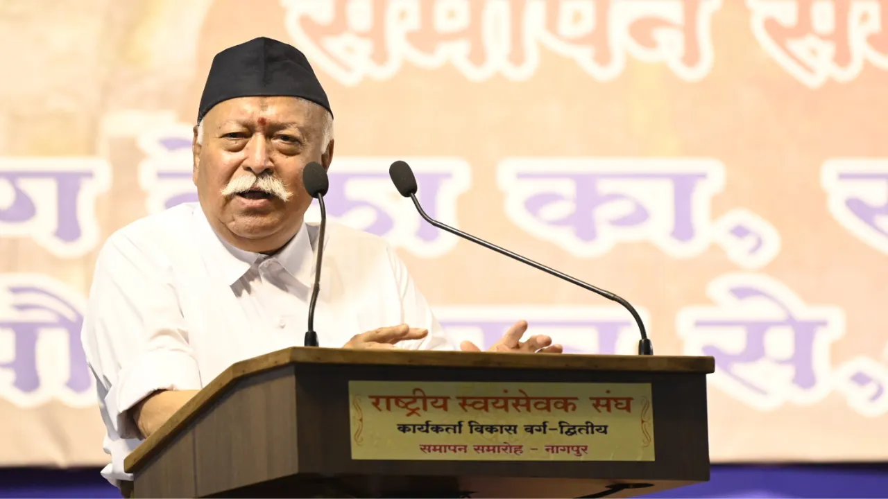  RSS chief Mohan Bhagwat criticizes poll propaganda, calls for peace restoration in Manipur