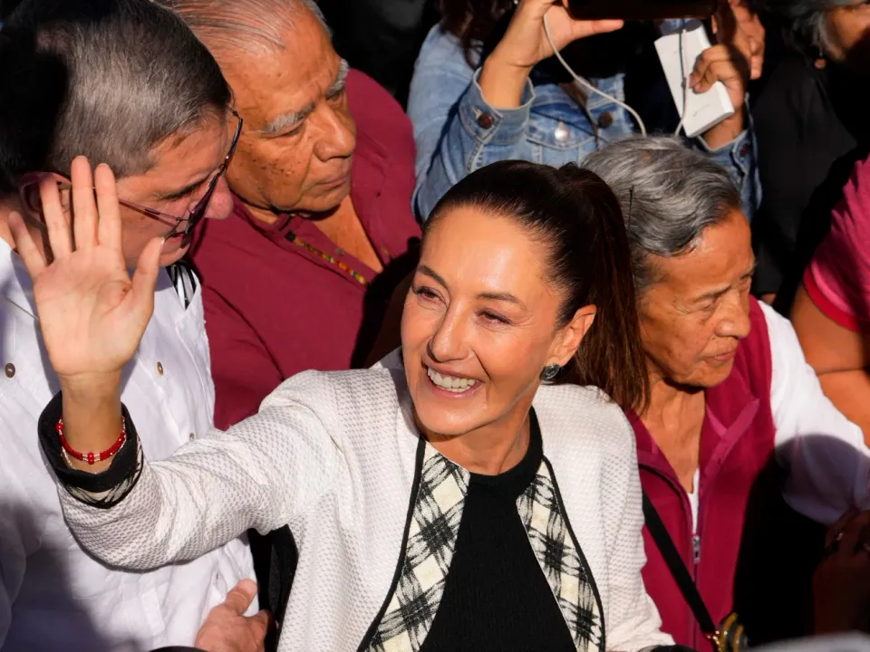  Sheinbaum of Mexico set to become the country's first female president