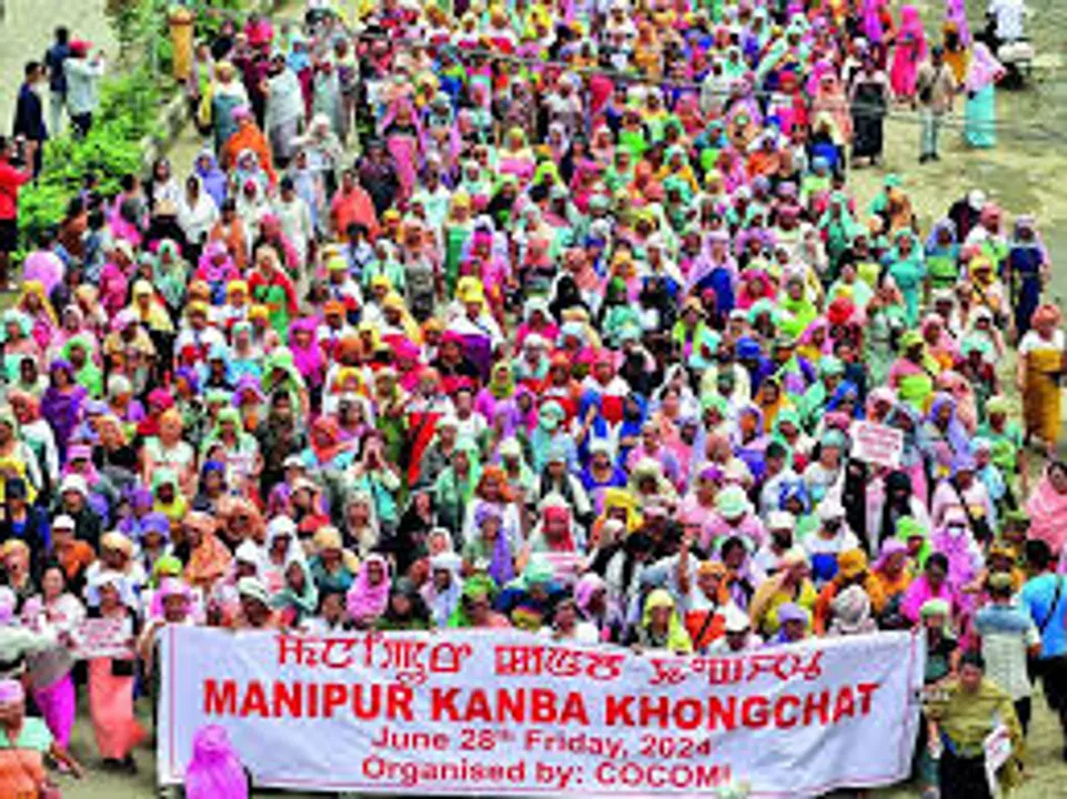  Thousands rally in Imphal, seeking to protect Manipur's territorial integrity
