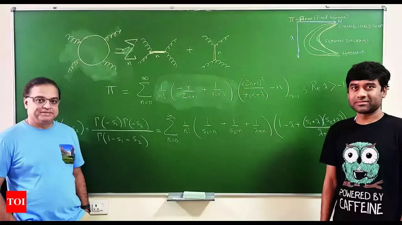 IISc physicists discover a new way to represent Pi while studying string theory