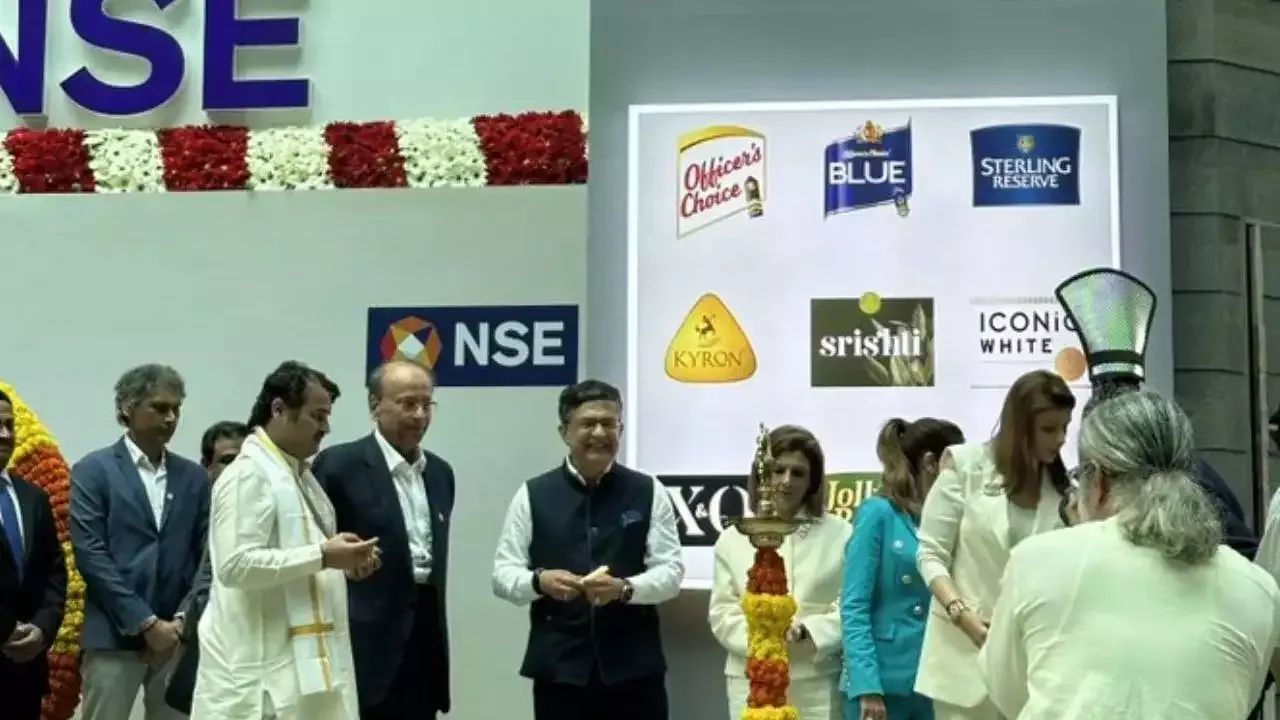  'Only in India': Liquor company invites pandit onstage for stock market debut
