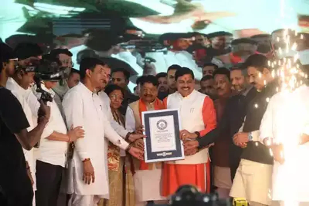  Indore breaks Guinness world record for largest single-day tree planting