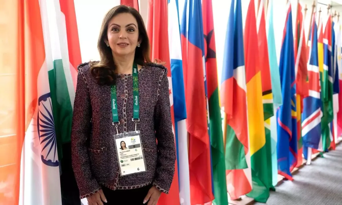  Nita Ambani unanimously re-elected as IOC member