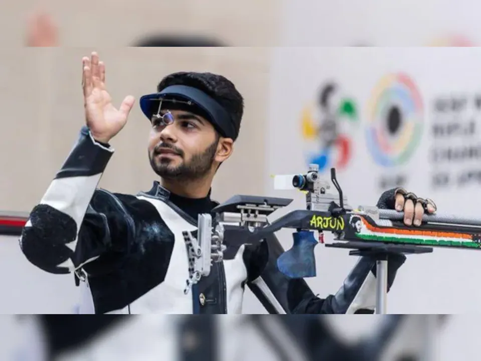  Arjun Babuta narrowly misses medal at Paris Olympics 2024 in men’s 10m air rifle final