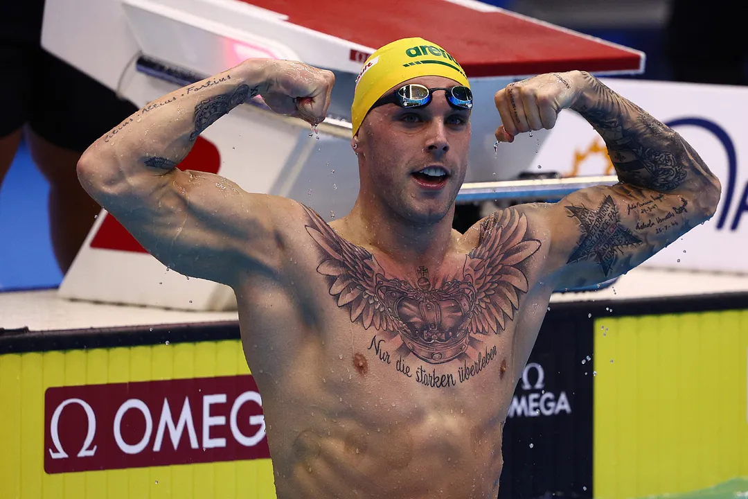  Australian Swimmer Kyle Chalmers sets world record but it doesn't count