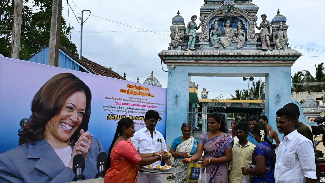  Kamala Harris' ancestral town in Tamil Nadu celebrates her US Presidential campaign 