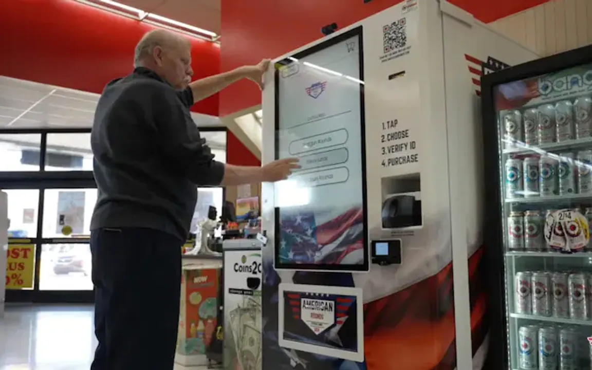  Vending machines selling bullets seen in US grocery stores