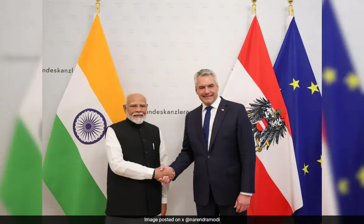  Modi first Indian PM to visit Austria in 41 years, Will strengthen ties between two countries