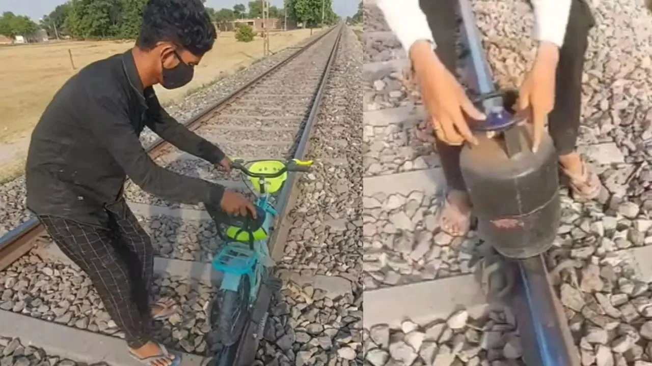  YouTuber Gulzar Sheikh who placed objects on railway tracks detained by UP police