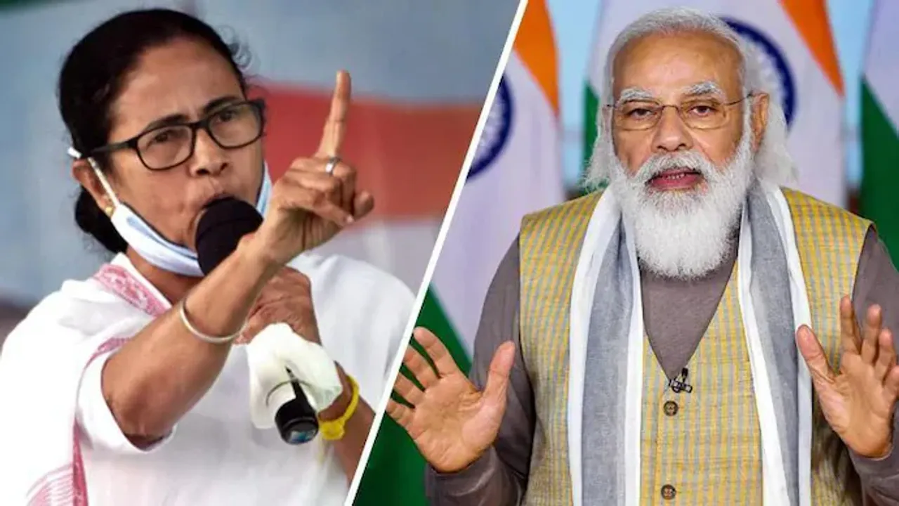  Mamata Banerjee threatens to 'tumble' the Modi government