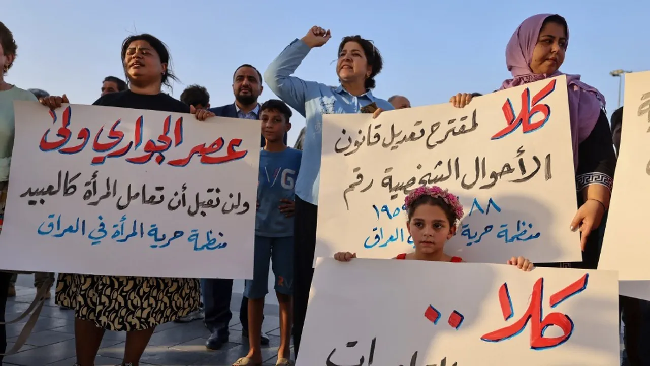  Massive outcry as Iraq plans to reduce legal age of marriage for girls to 9 years