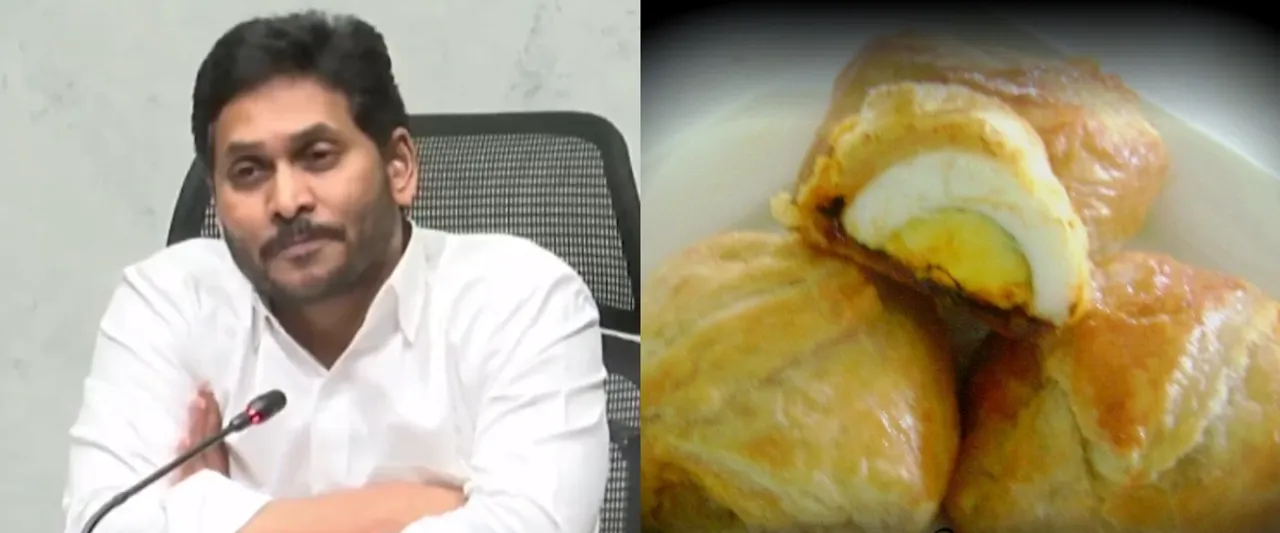  TDP accuses Jagan Mohan Reddy of 'egg puff scandal'