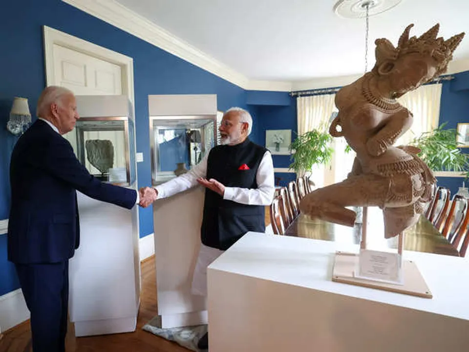  US to return 297 smuggled antiquities to India during PM Modi's 3-day visit