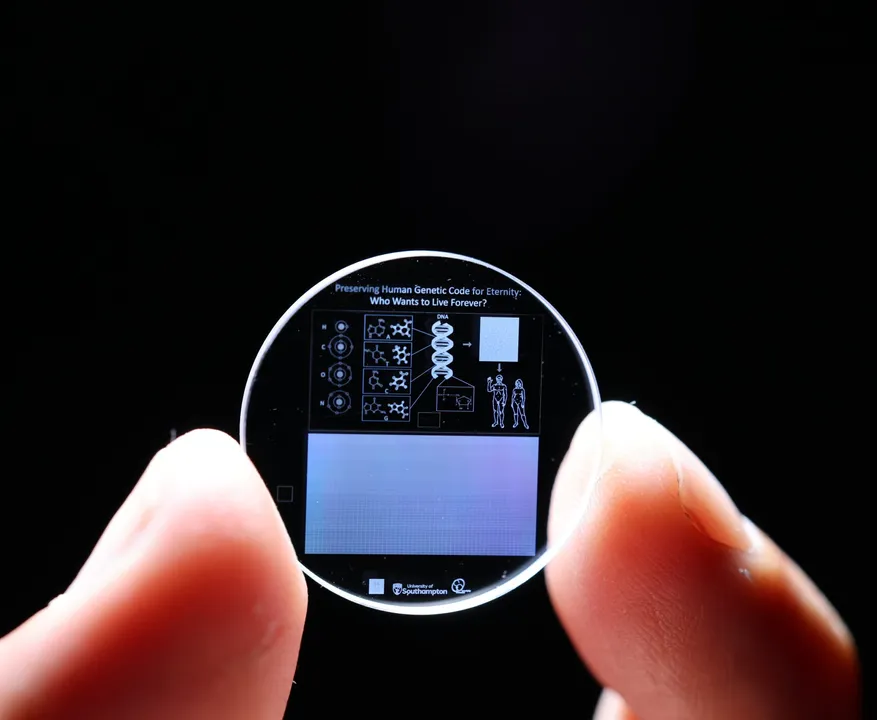  Scientist preserves human genome on 5D Memory Crystal to combat future extinction