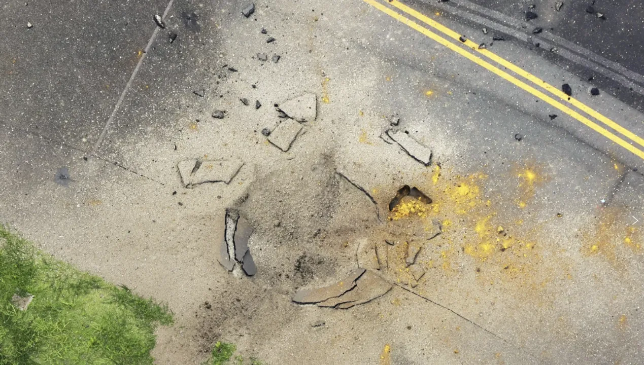  Buried U.S. bomb from World War II explodes at Japanese airport, cancels 80 flights