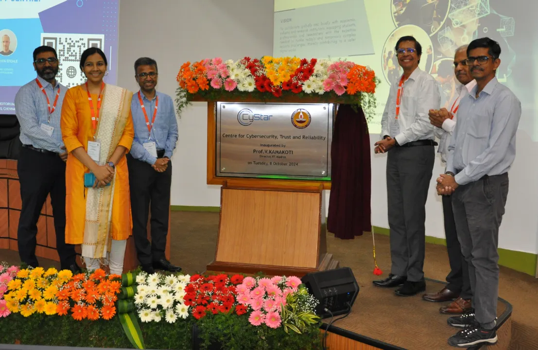  IIT Madras established a new cybersecurity center: CyStar