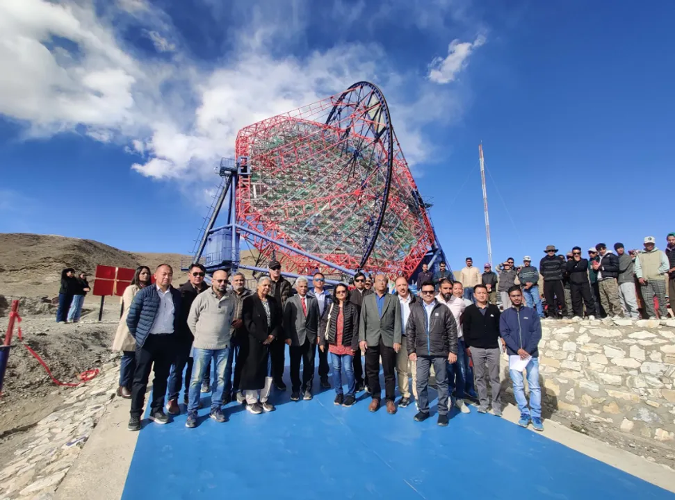  Asia’s largest and world’s highest gamma ray telescope launched in Ladakh