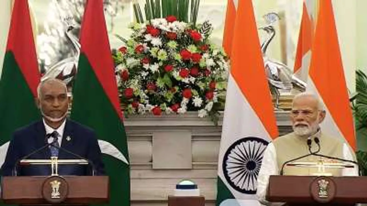  Indian, Maldivian govts sign key projects including launch of RuPay card in Maldives