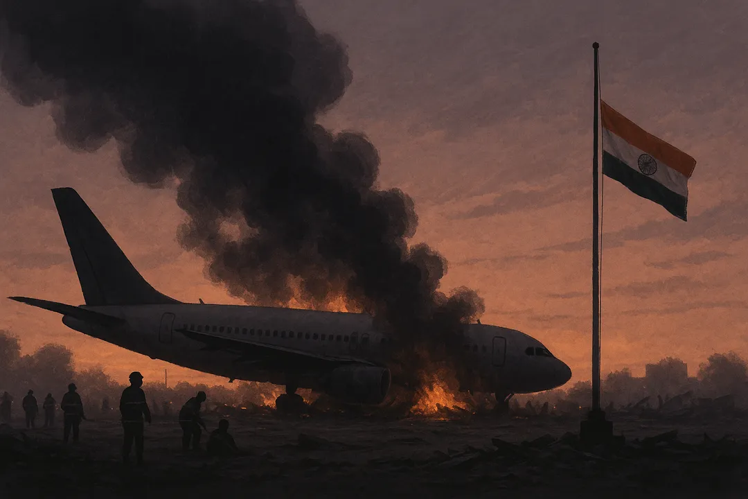  Nation mourns after deadly Air India flight crash. 