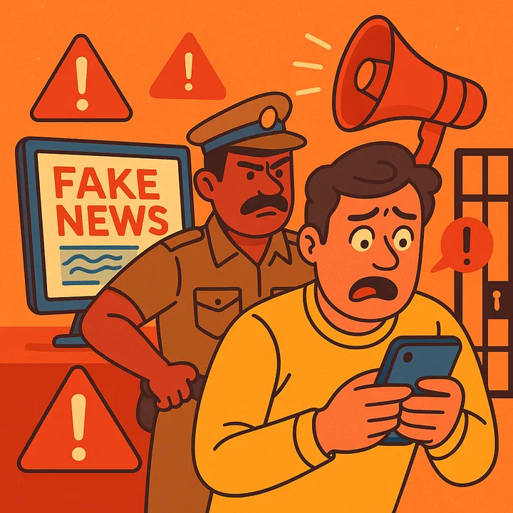  Post Fake News in Karnataka? You Could Now Face 7 Years in Jail 