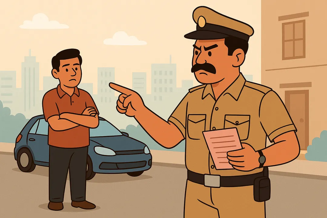  Govt Says You Can Be Traffic Police. Me: Can I Also Give Challans to My Landlord?
