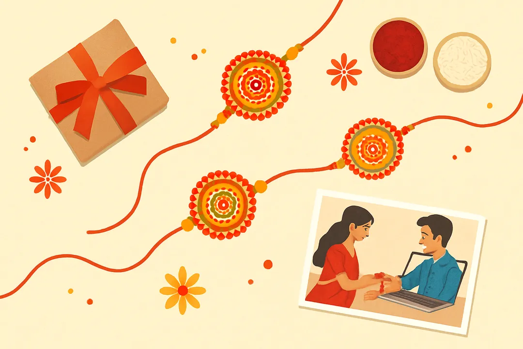  Long-Distance Rakhi? 10 Creative Ways to Celebrate Across Miles (Because Childhood Memories Travel Faster Than Flights)