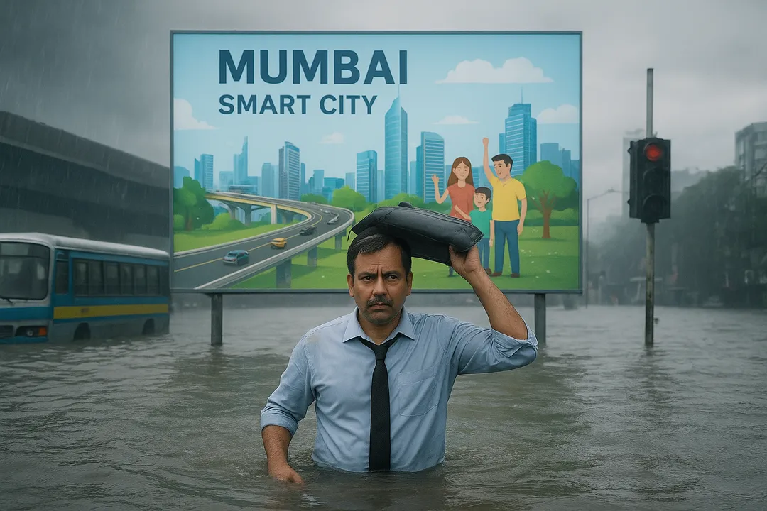  Mumbai Underwater Again: Monsoon or Mismanagement?
