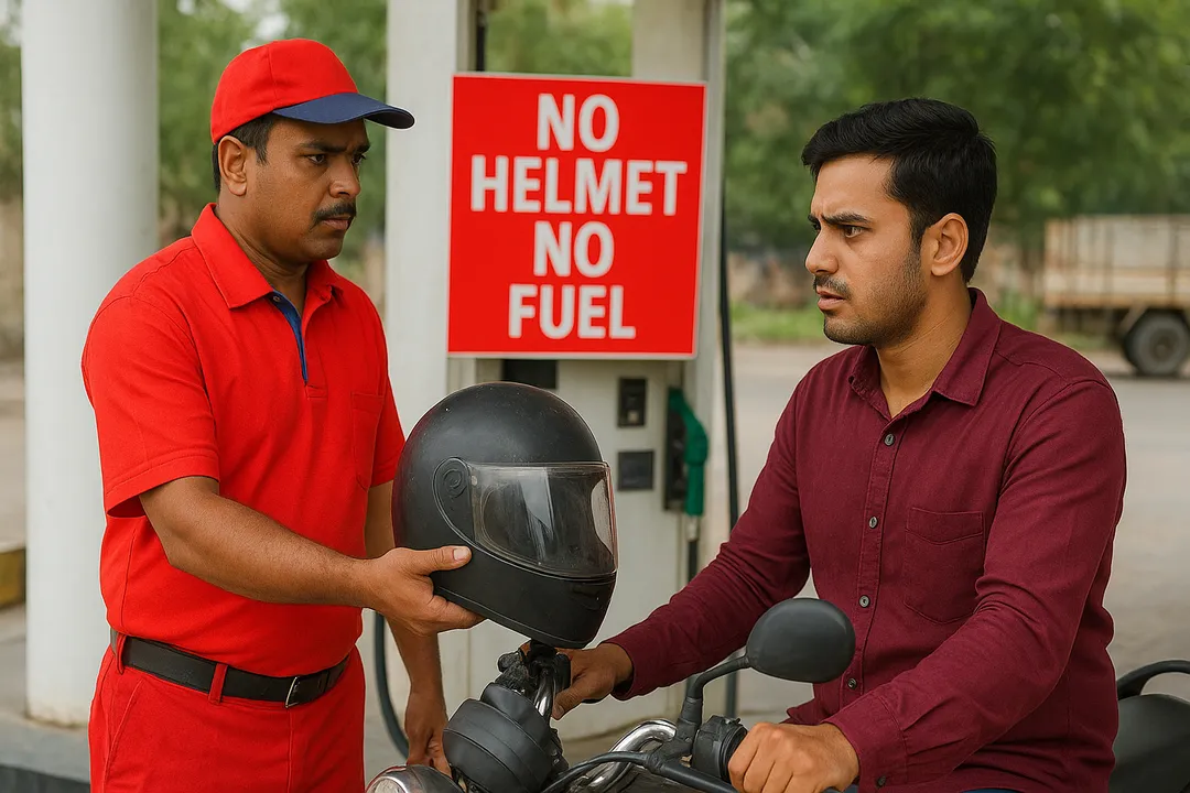  No Helmet, No Fuel: Will UP’s New Rule Save Lives or Spark Chaos?